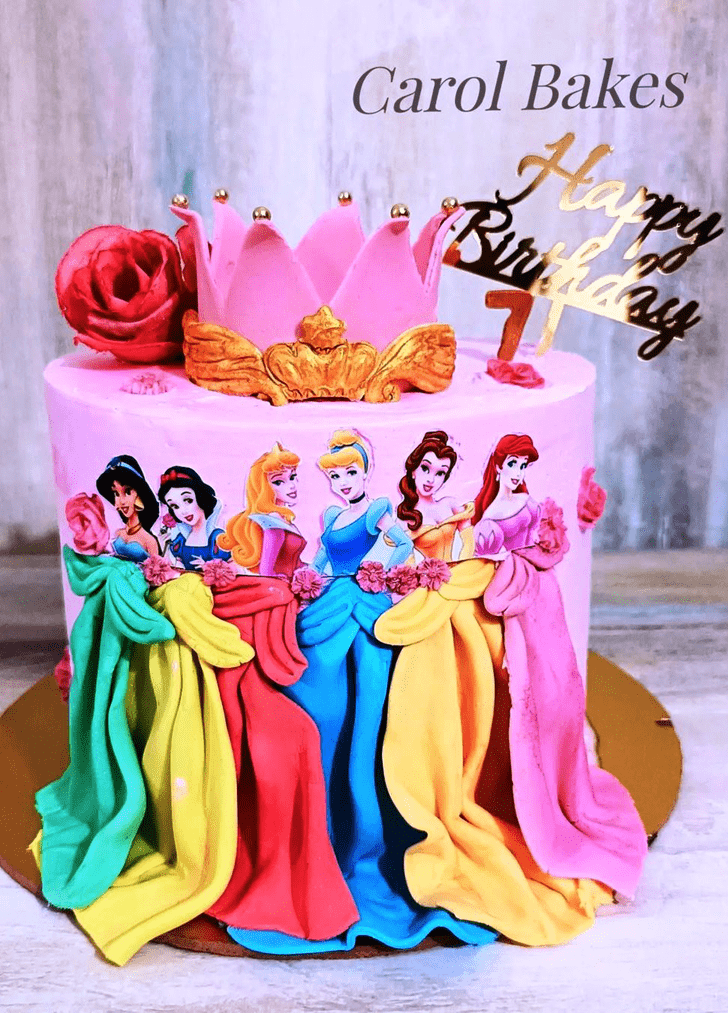 Disney Princess Cake For Girls