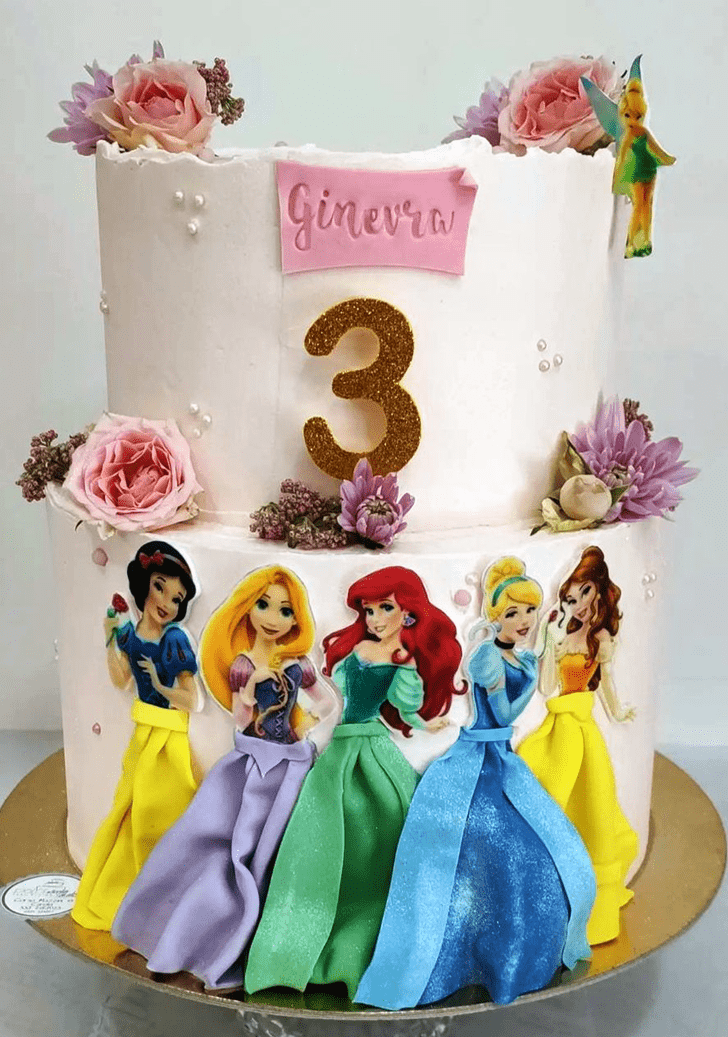 Bewitching Disney Princess Cake