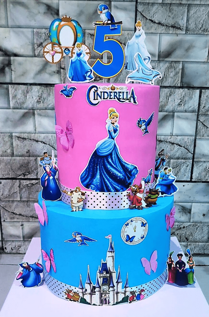 Charming Disney Princess Cake
