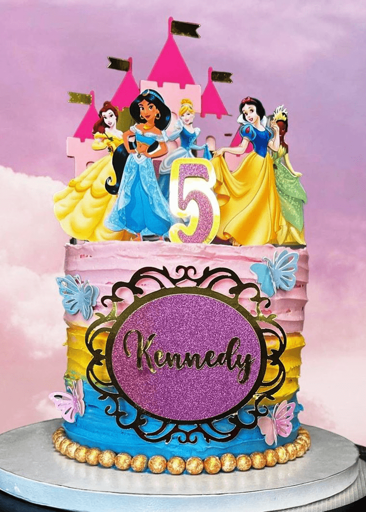 Comely Disney Princess Cake