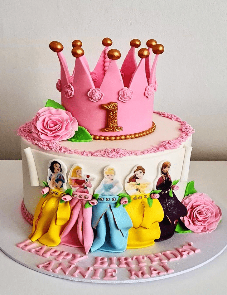 Delightful Disney Princess Cake