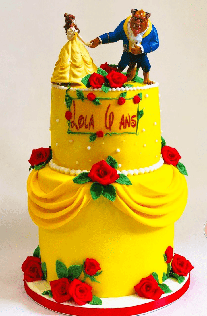 Elegant Disney Princess Cake