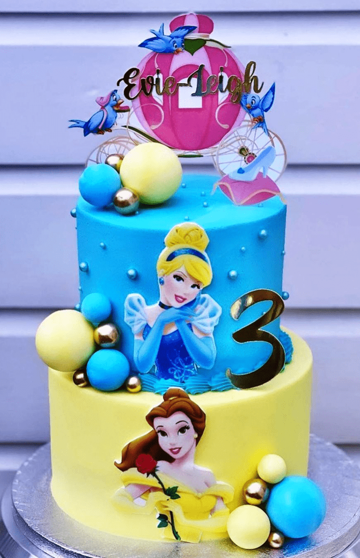 Fascinating Disney Princess Cake