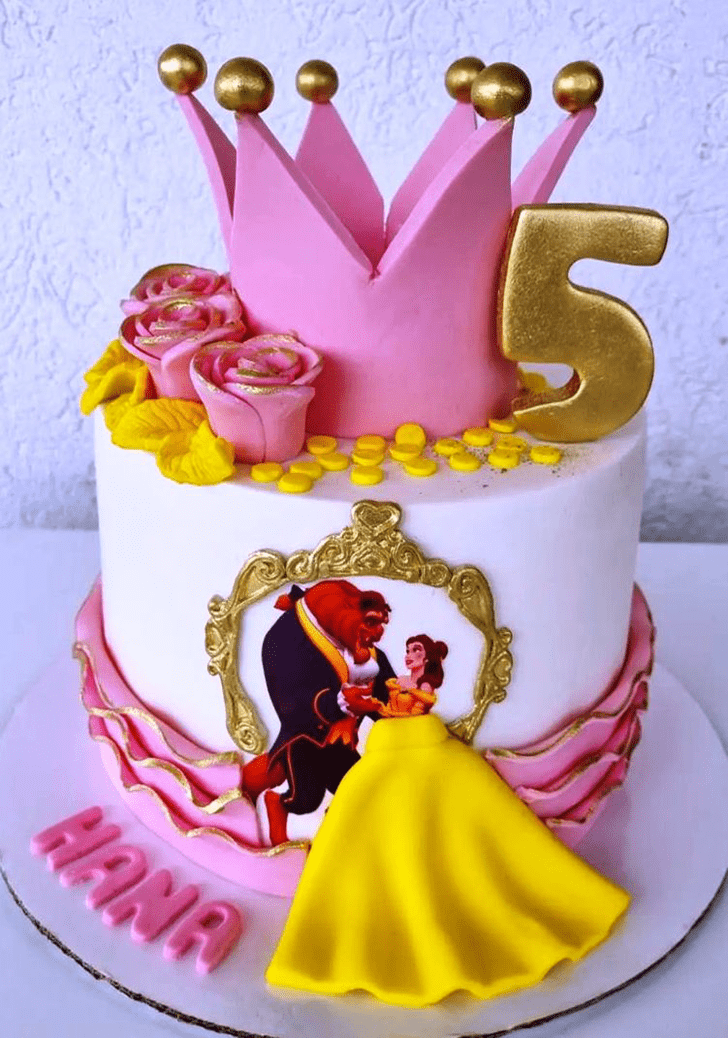 Graceful Disney Princess Cake