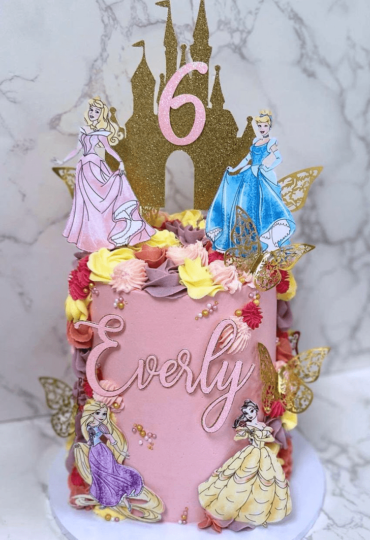 Handsome Disney Princess Cake