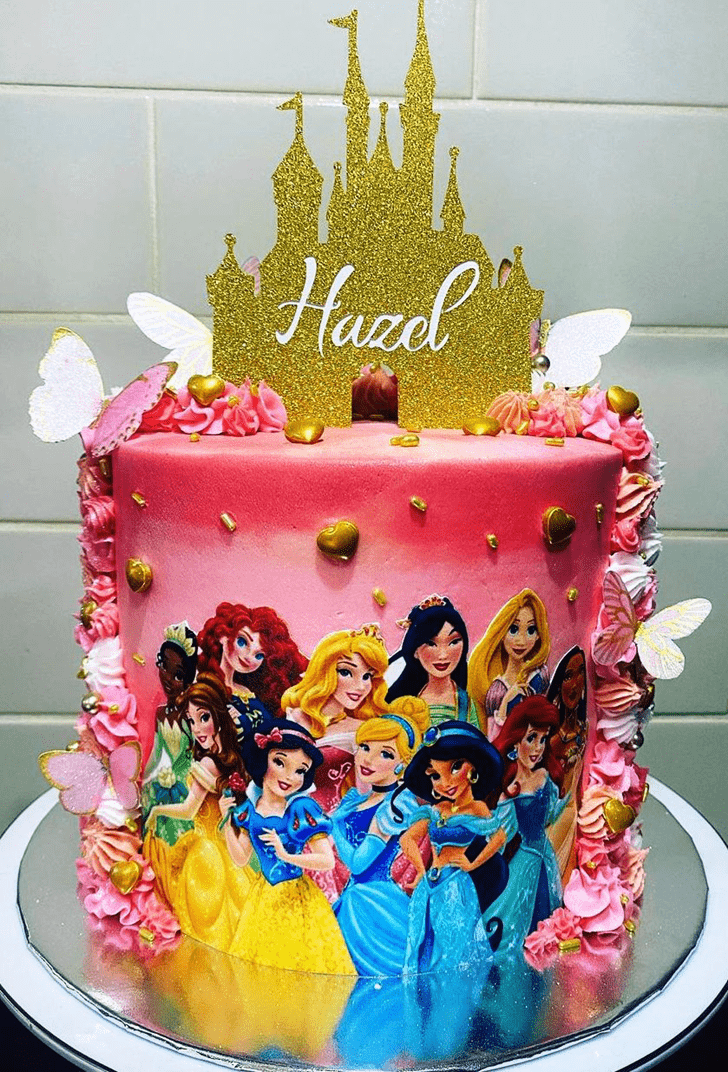 Magnificent Disney Princess Cake