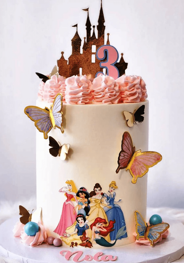 Mesmeric Disney Princess Cake