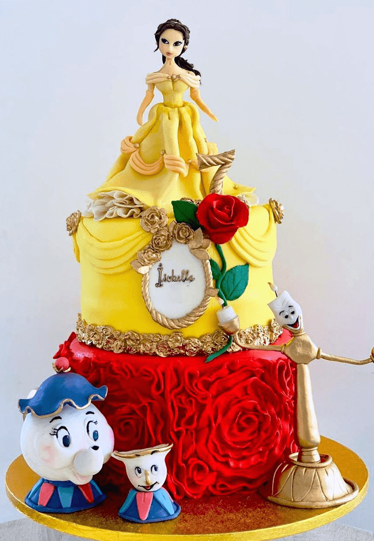 Pleasing Disney Princess Cake