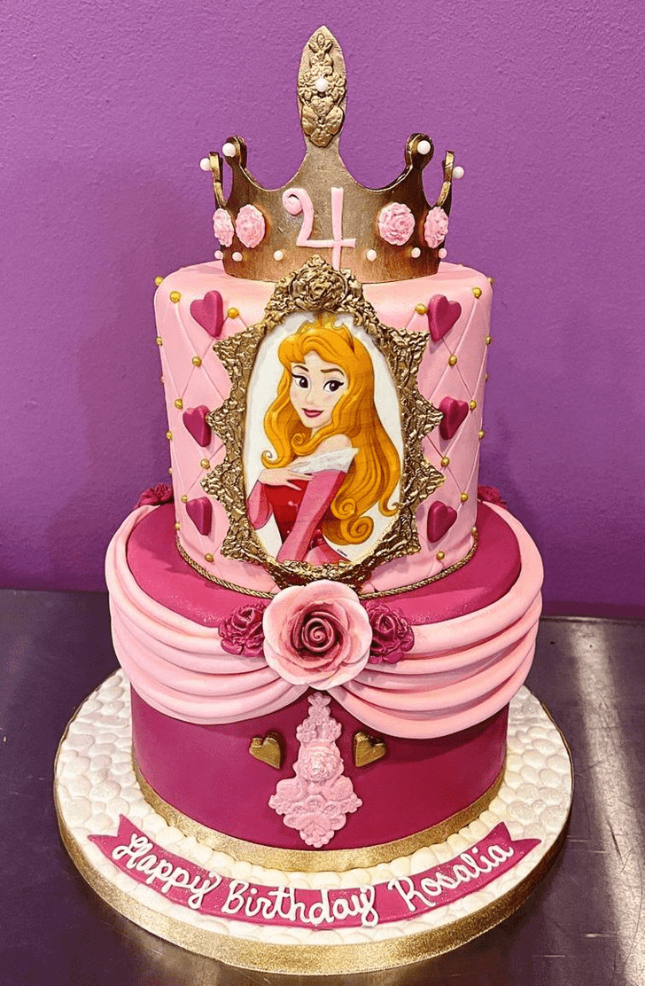 Wonderful Disney Princess Cake Design