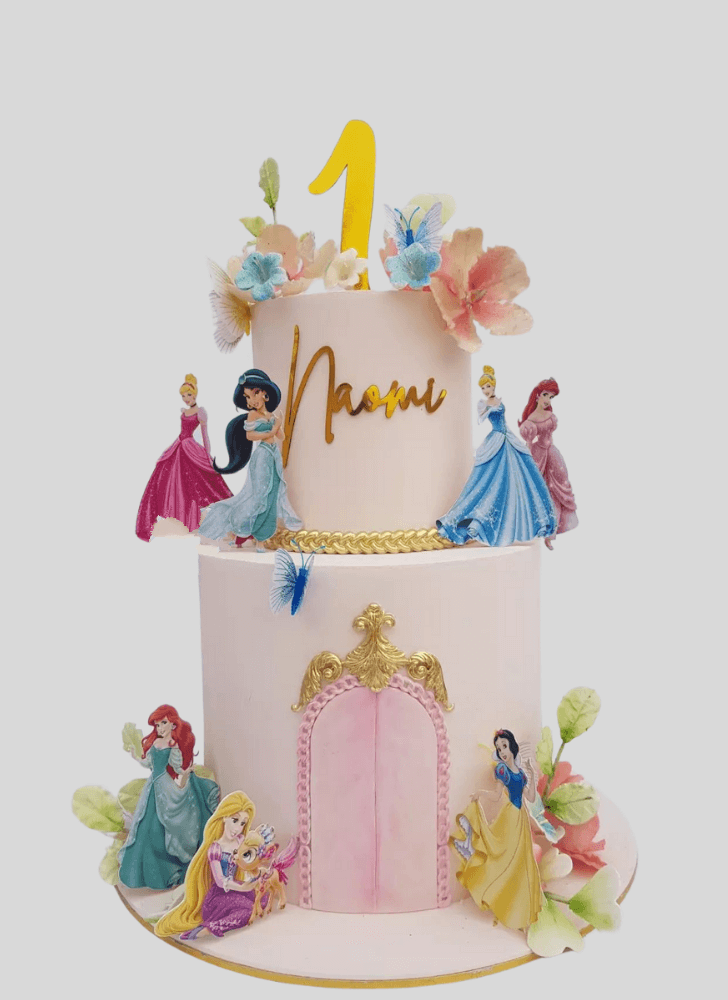 Charming Disney Princess Cake