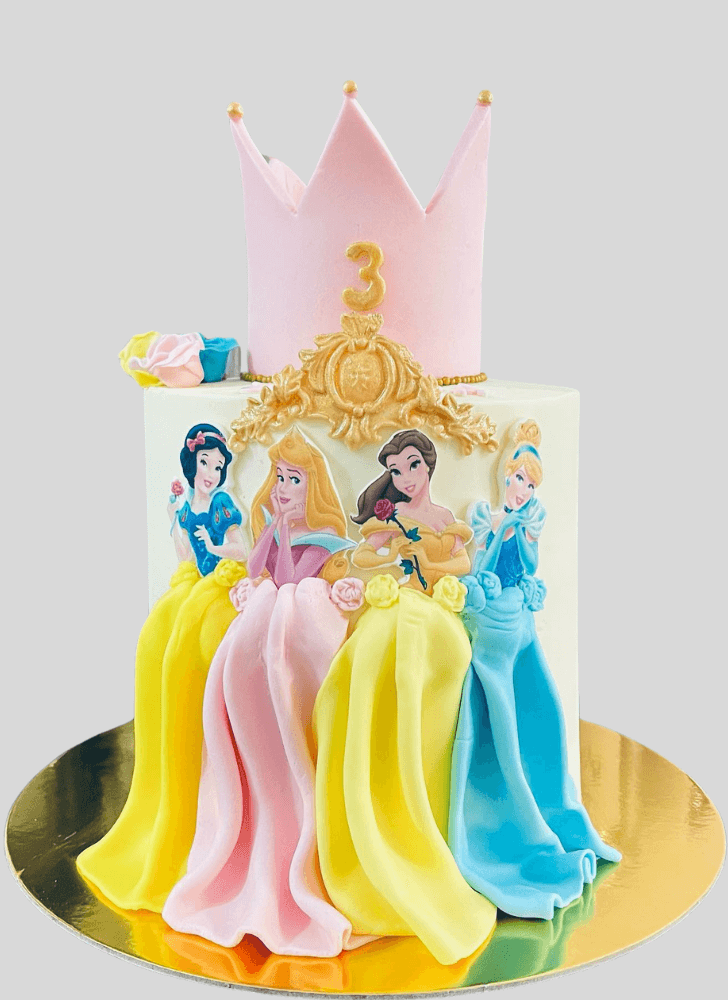 Comely Disney Princess Cake