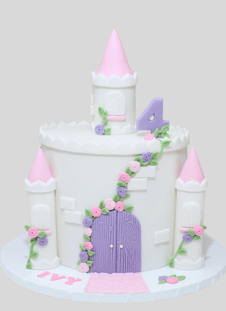Enticing Disney Princess Cake