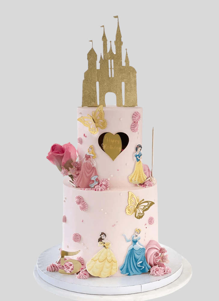 Excellent Disney Princess Cake