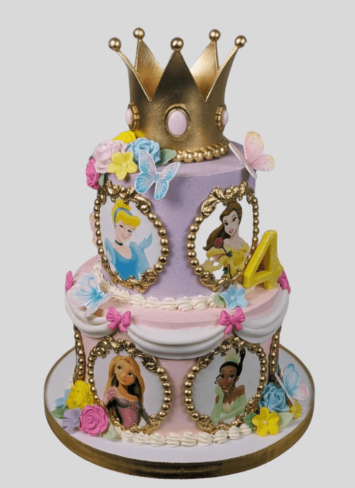 Grand Disney Princess Cake