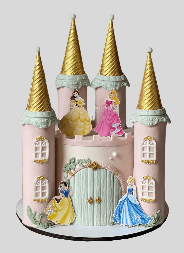 Handsome Disney Princess Cake