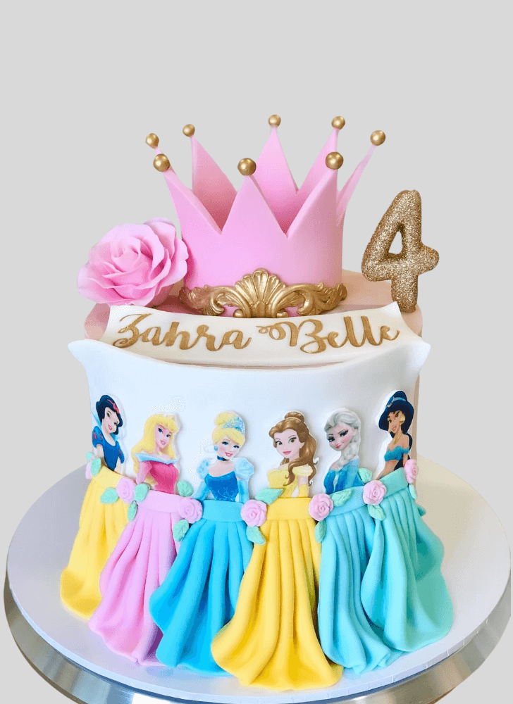 Splendid Disney Princess Cake
