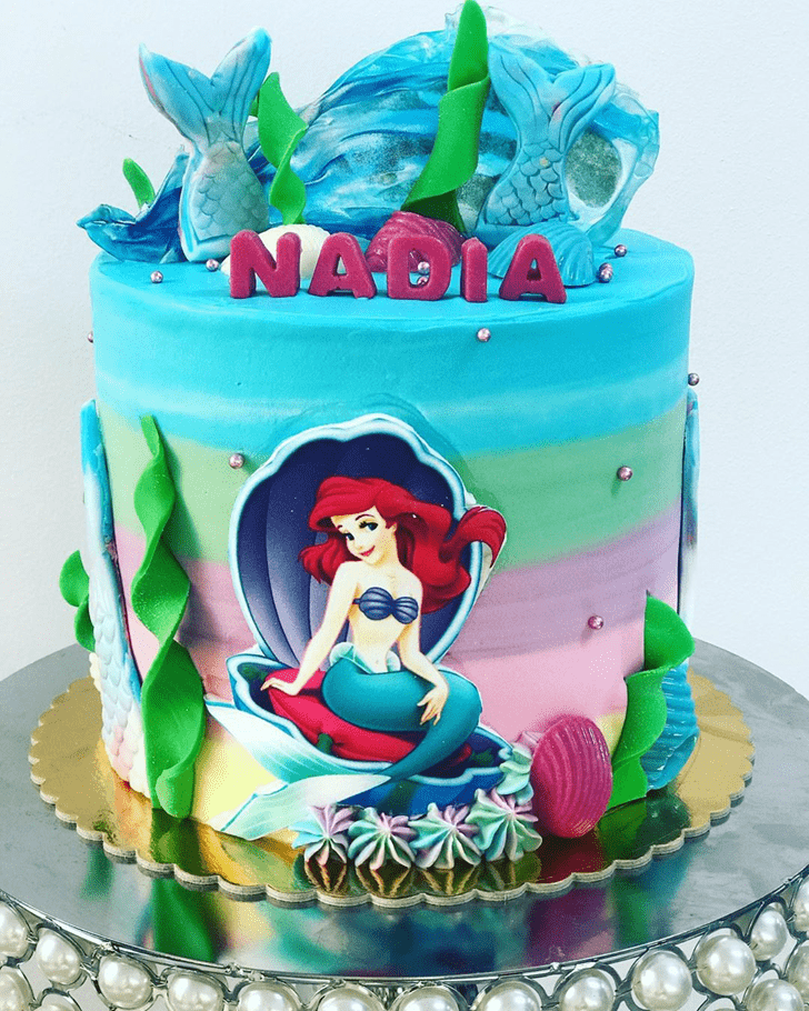 Cute Disneys Ariel Cake