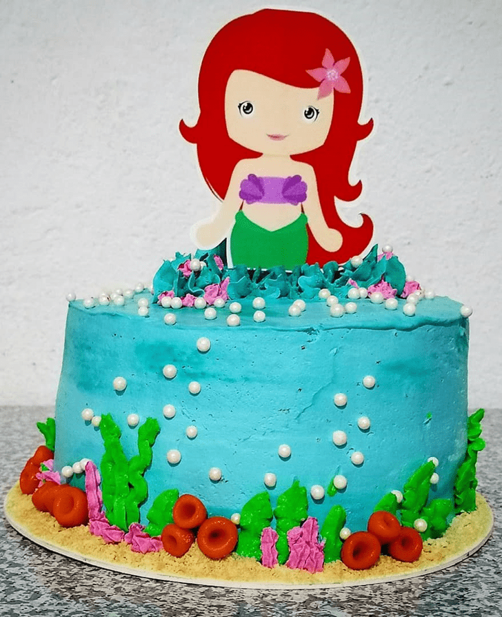 Divine Disneys Ariel Cake