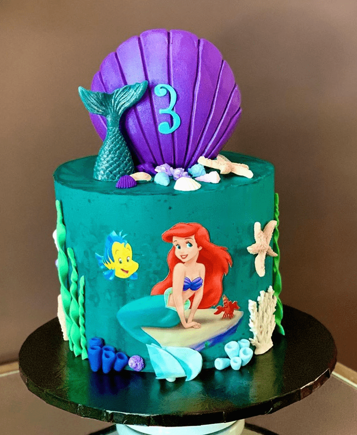 Nice Disneys Ariel Cake