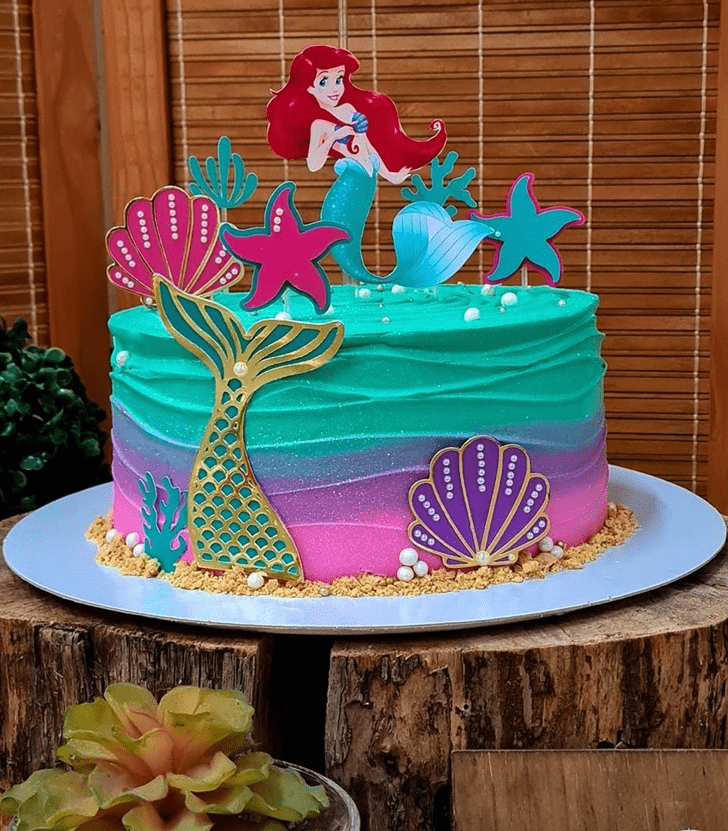 Ravishing Disneys Ariel Cake