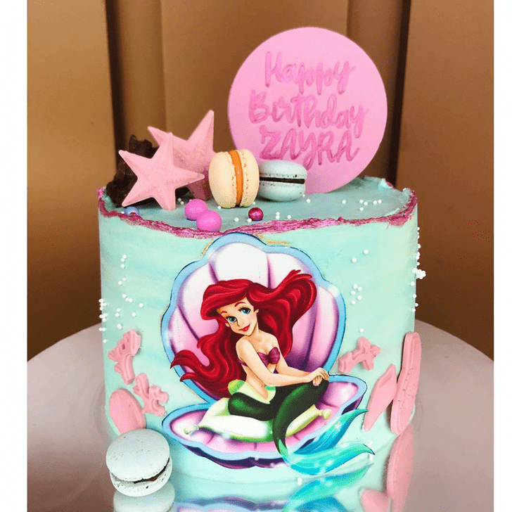 Slightly Disneys Ariel Cake