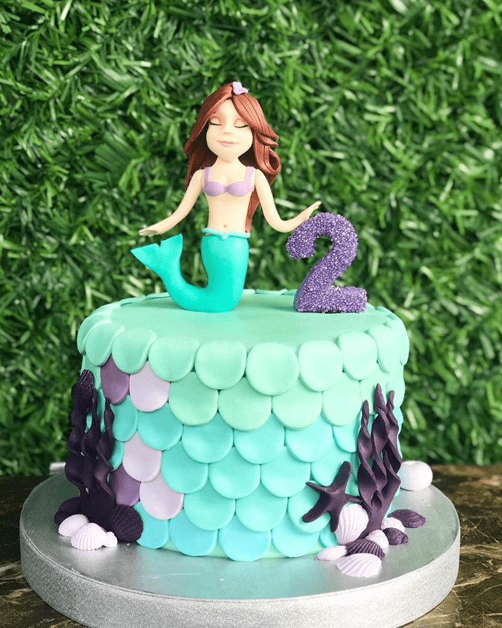Superb Disneys Ariel Cake