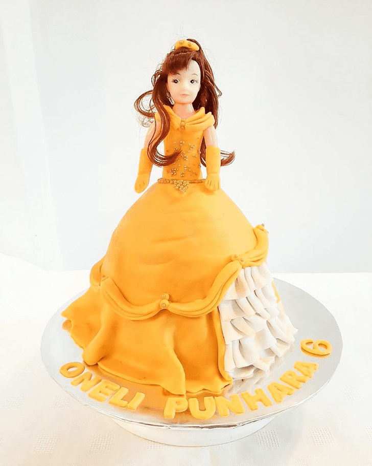 Captivating Disneys Belle Cake