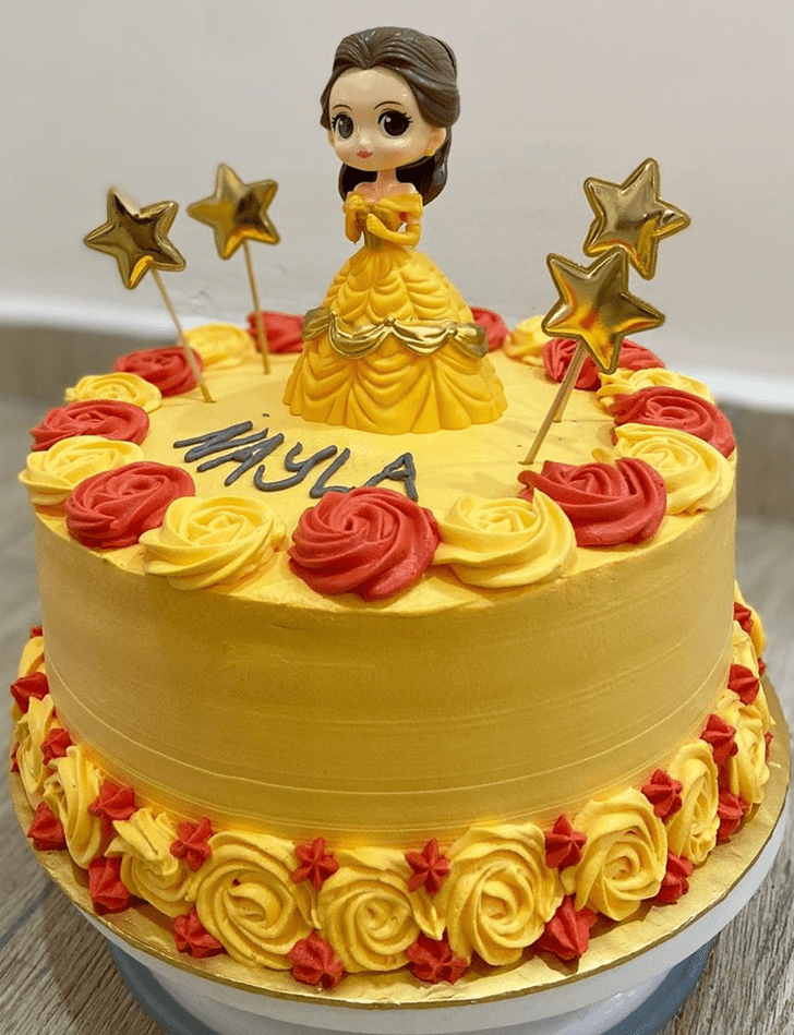 Exquisite Disneys Belle Cake