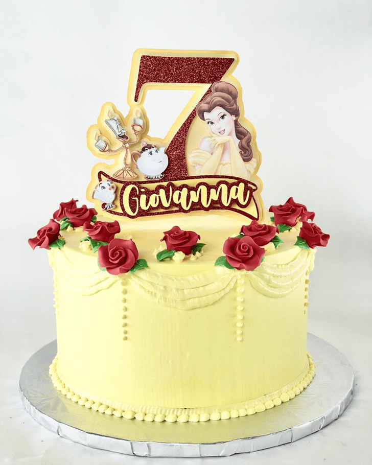 Gorgeous Disneys Belle Cake