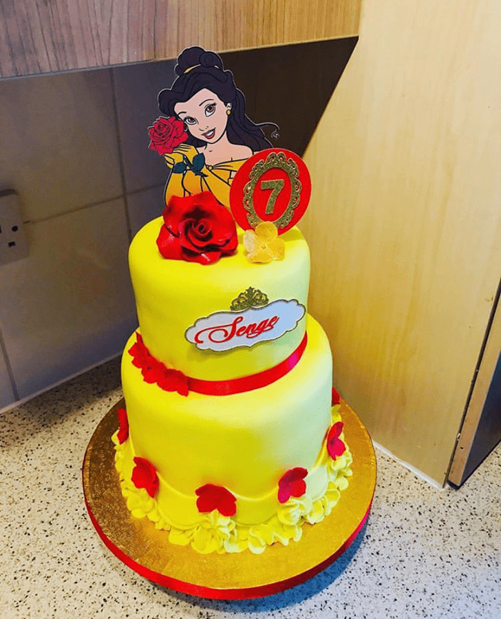 Ideal Disneys Belle Cake