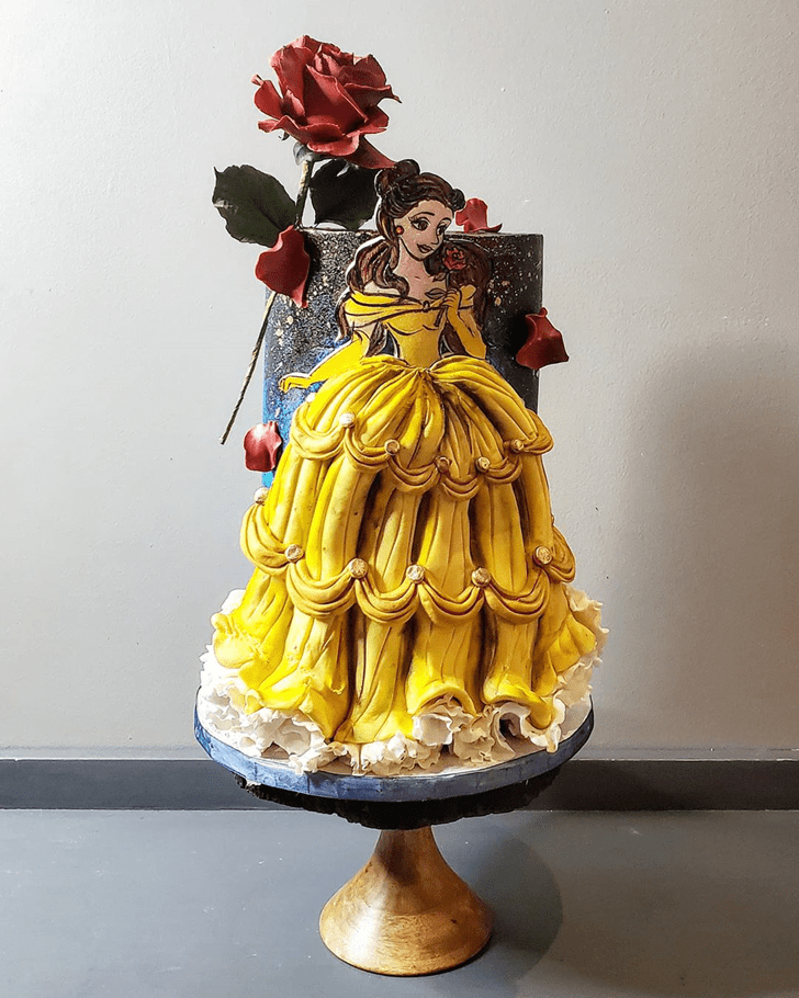 Marvelous Disneys Belle Cake
