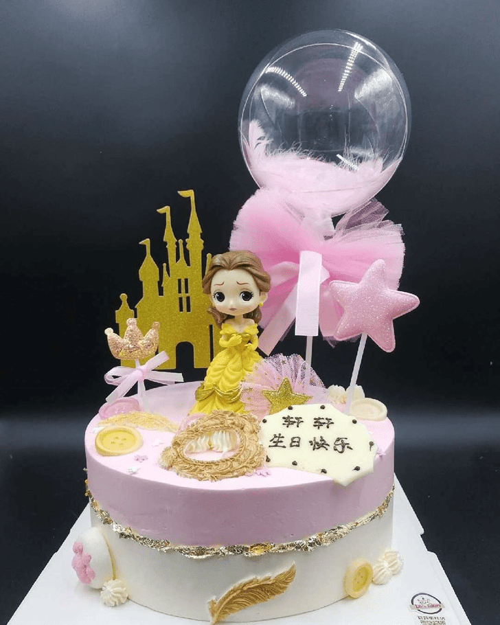 Pleasing Disneys Belle Cake