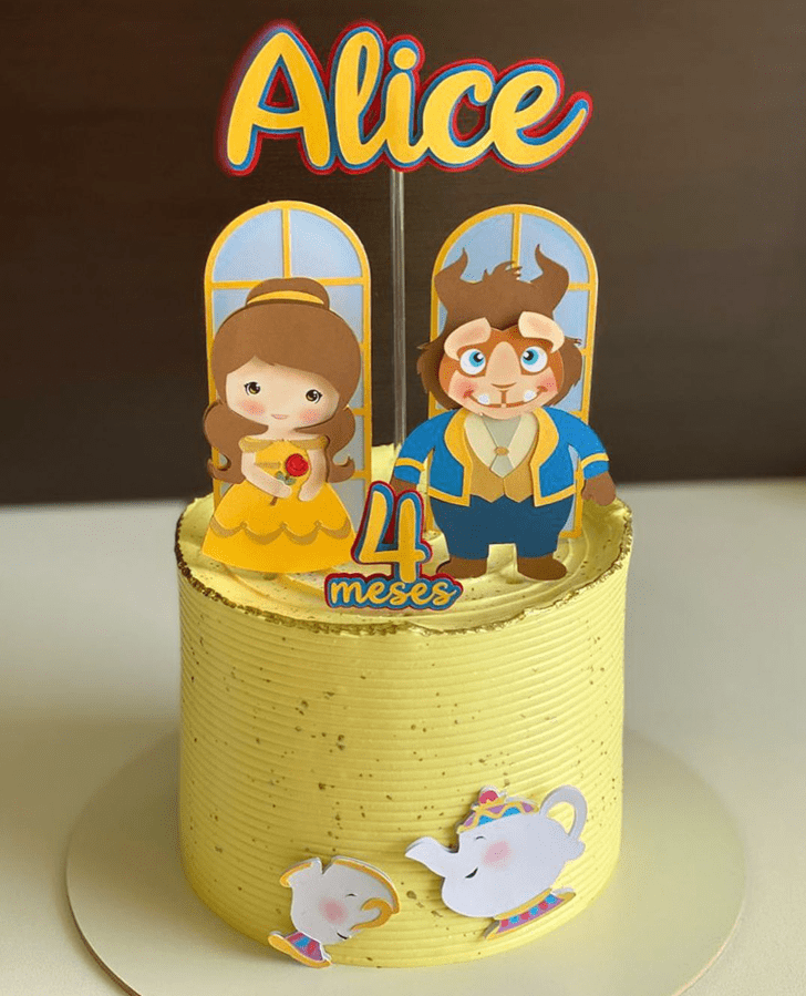 Radiant Disneys Belle Cake