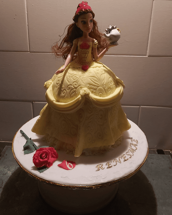 Resplendent Disneys Belle Cake