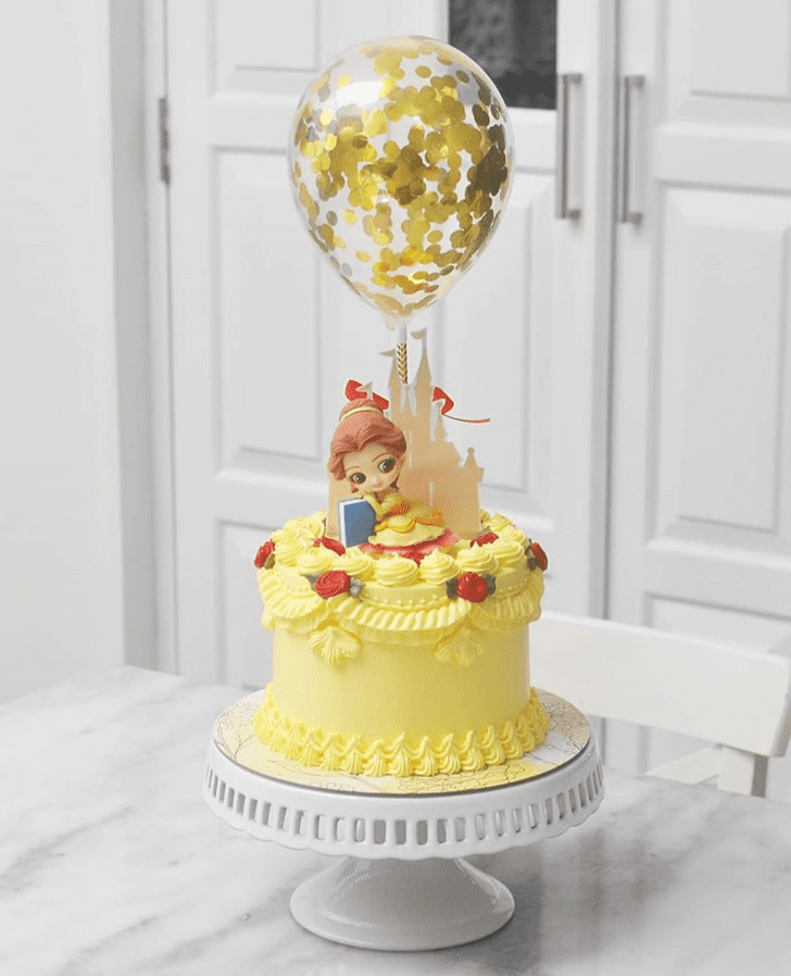 Shapely Disneys Belle Cake