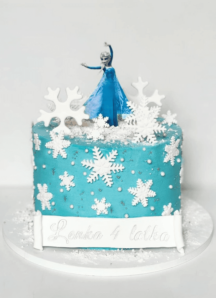 Angelic Disneys Elsa Cake