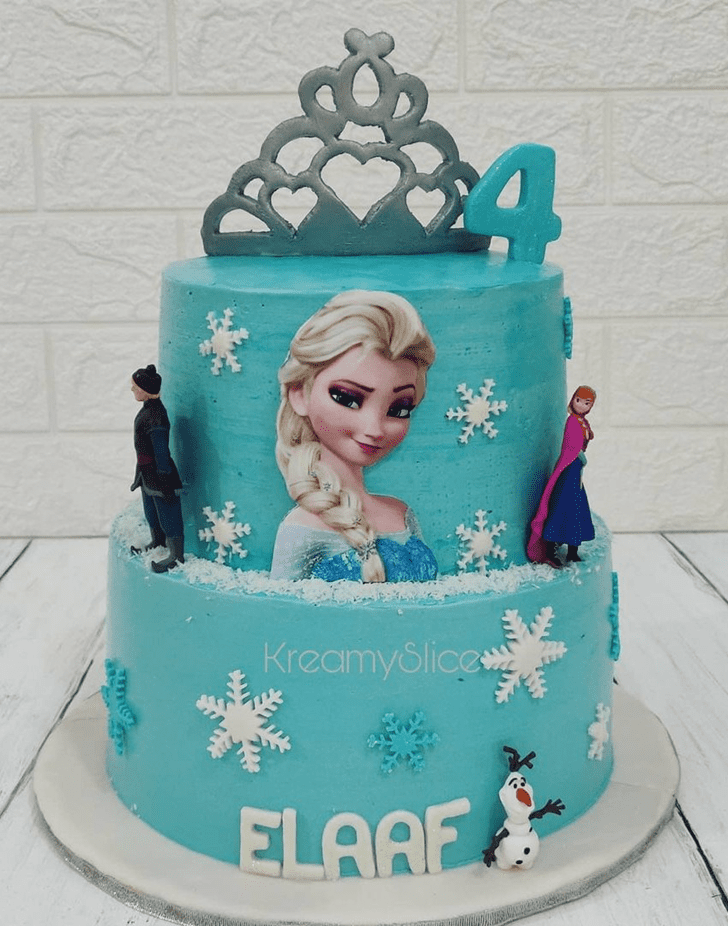 Excellent Disneys Elsa Cake