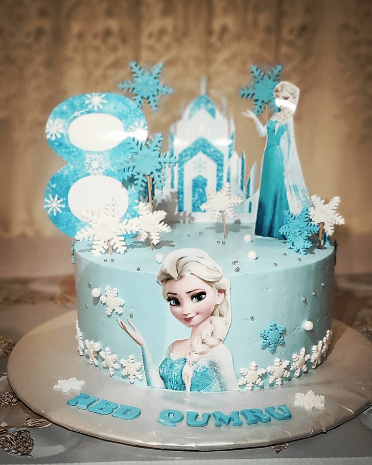 Fine Disneys Elsa Cake