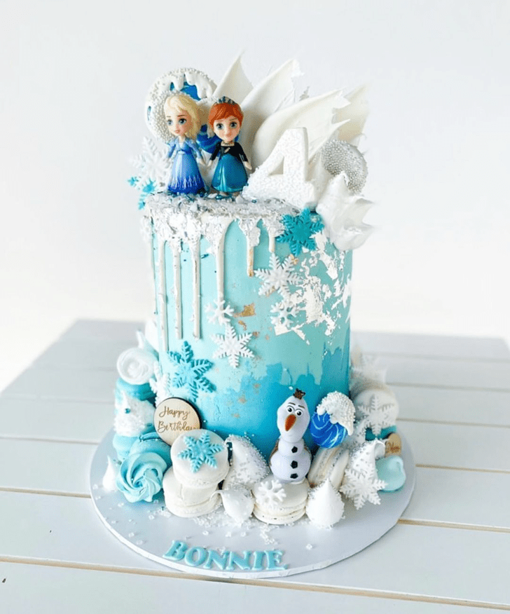 Good Looking Disneys Elsa Cake