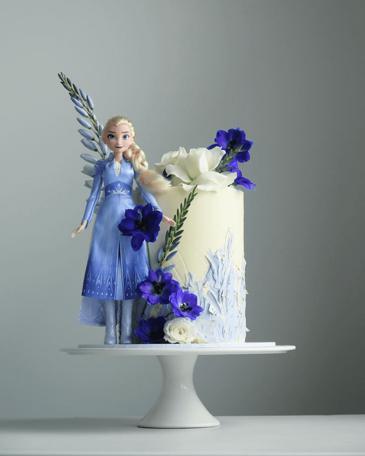 Handsome Disneys Elsa Cake