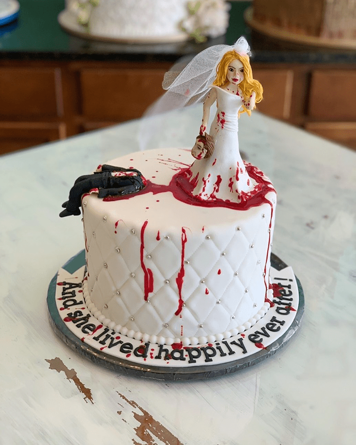 Classy Divorce Cake