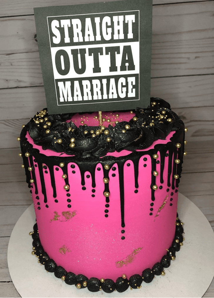 Comely Divorce Cake