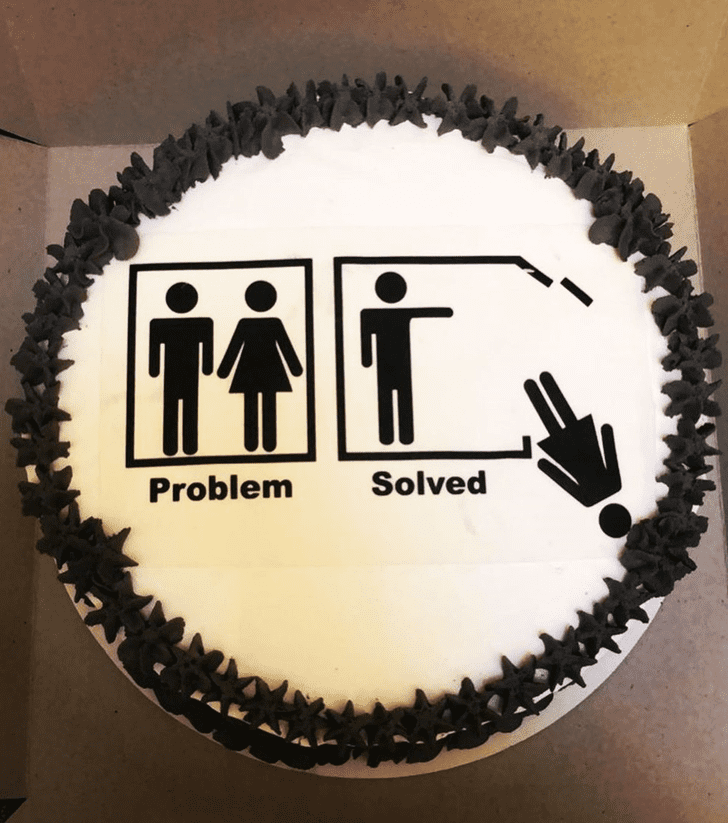 Enticing Divorce Cake