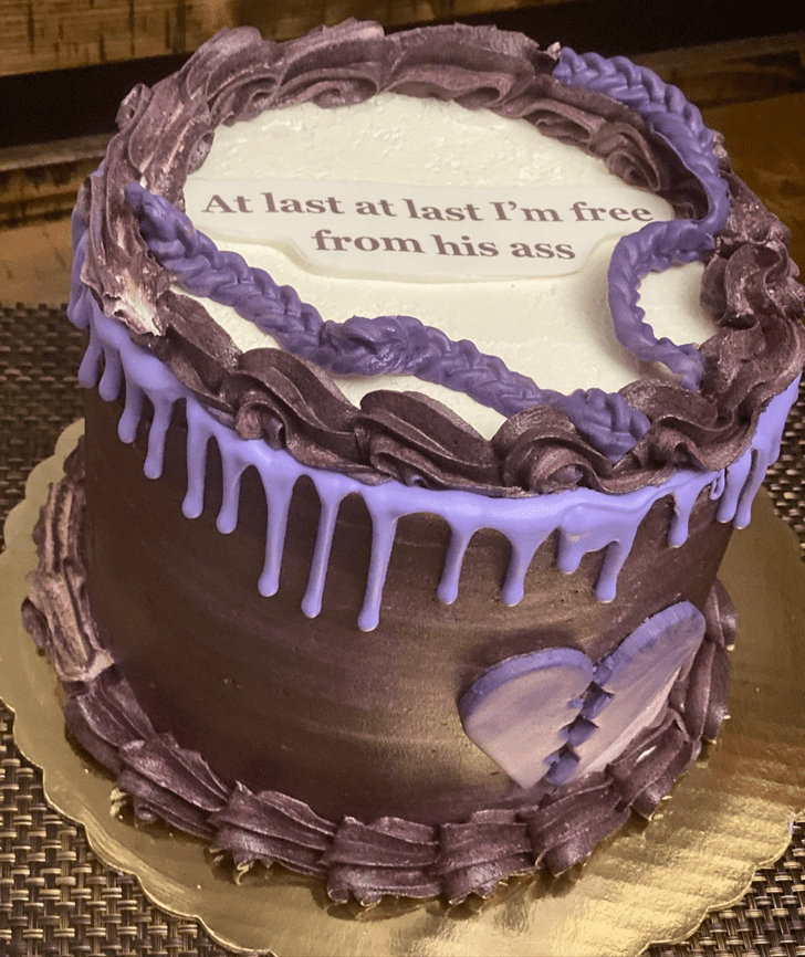 Fine Divorce Cake