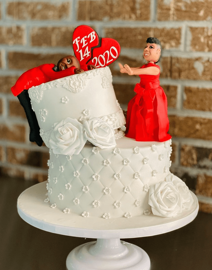 Gorgeous Divorce Cake