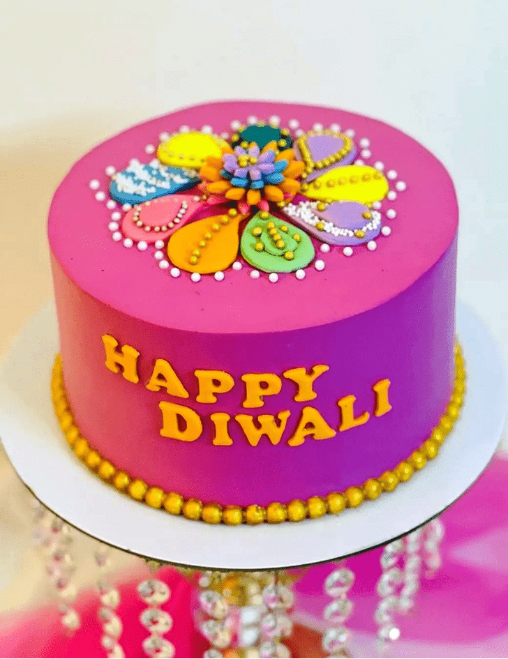 Alluring Diwali Cake