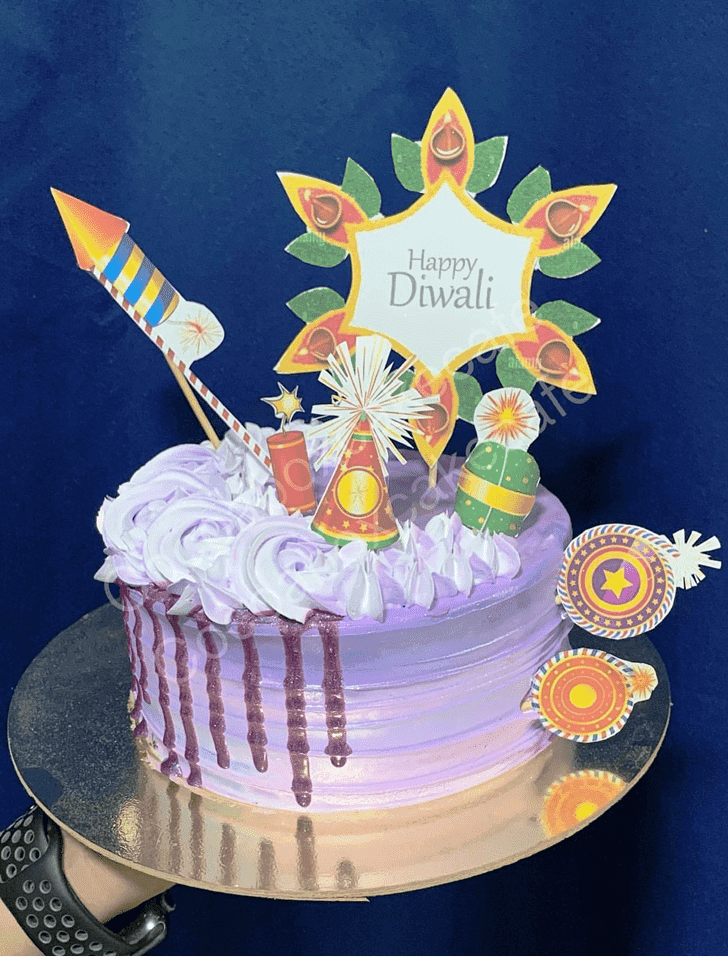 Angelic Diwali Cake
