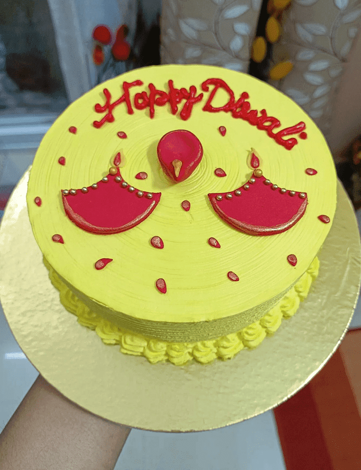 Beauteous Diwali Cake