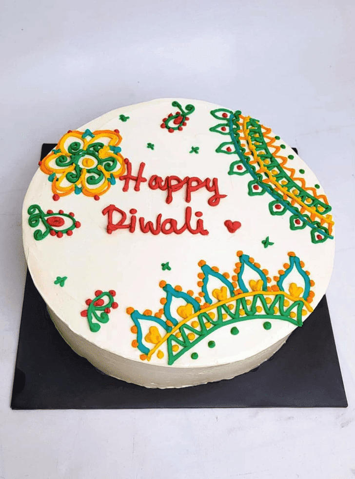 Bewitching Diwali Cake