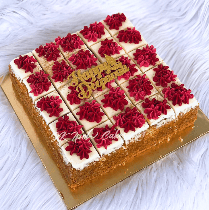 Delicate Diwali Cake